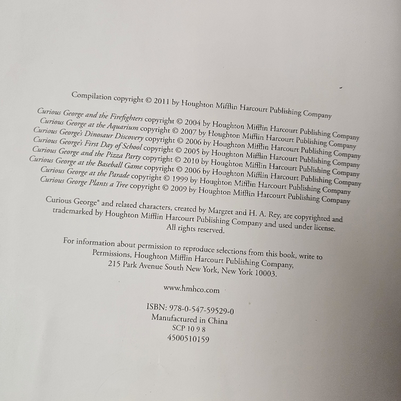 Curious George: Curious George Stories to Share by H. A. Rey and Margret Rey - Picture 12 of 14